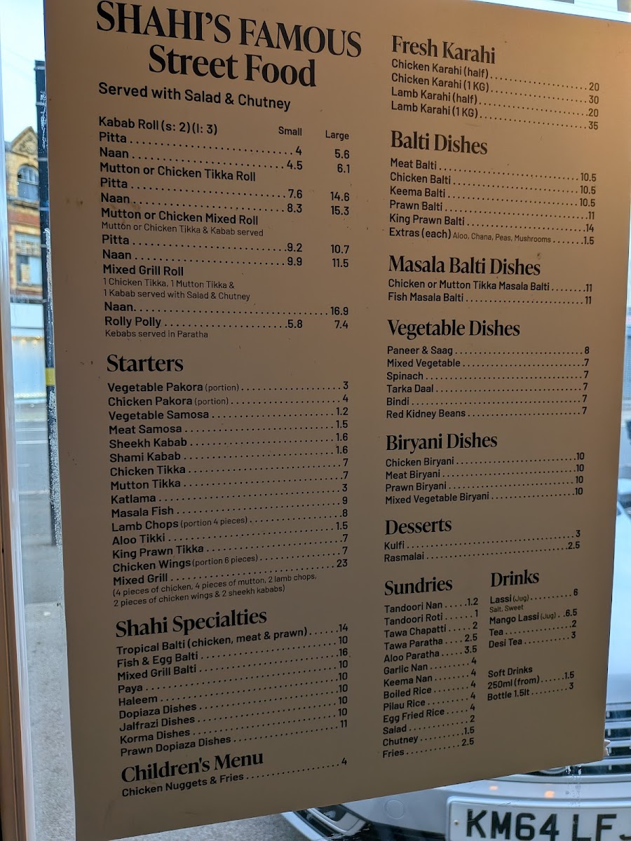 Shahi Nan Kabab Menu - Image 4