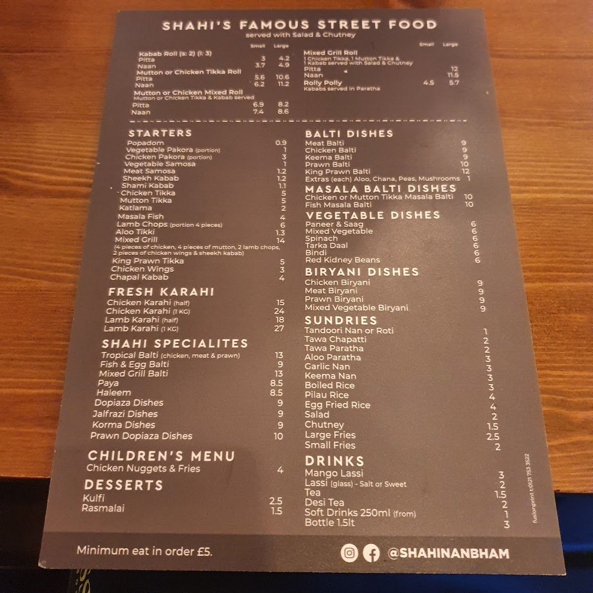 Shahi Nan Kabab Menu - Image 5