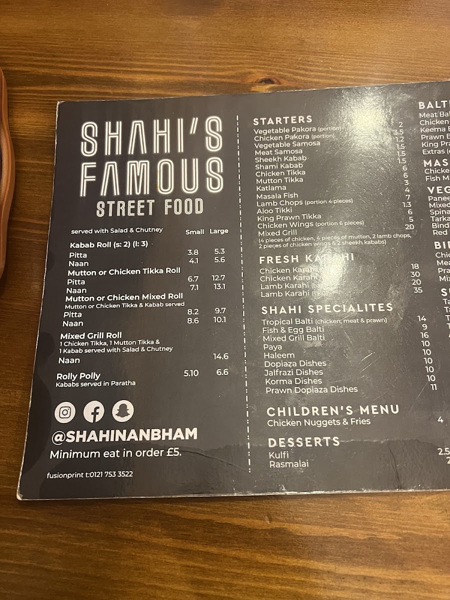 Shahi Nan Kabab Menu - Image 6